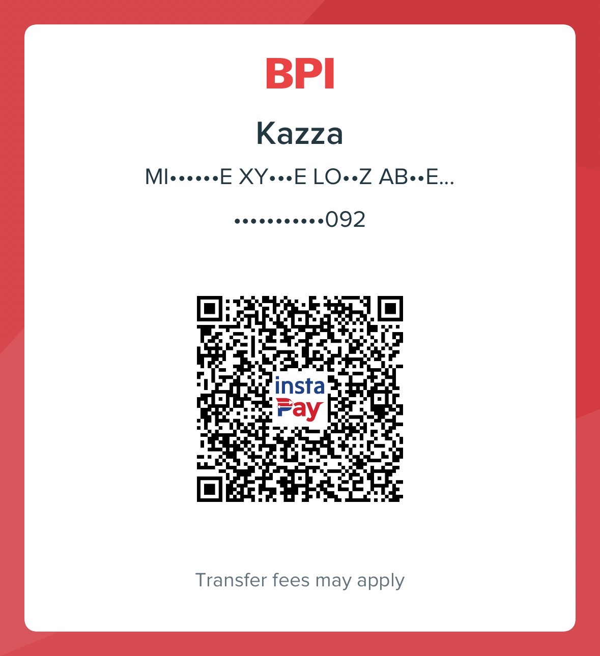 BPI QR — scan to pay