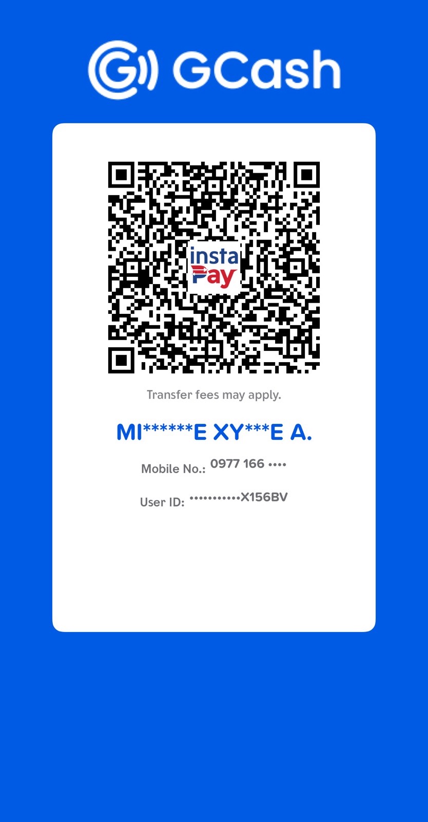 GCash QR — scan to pay